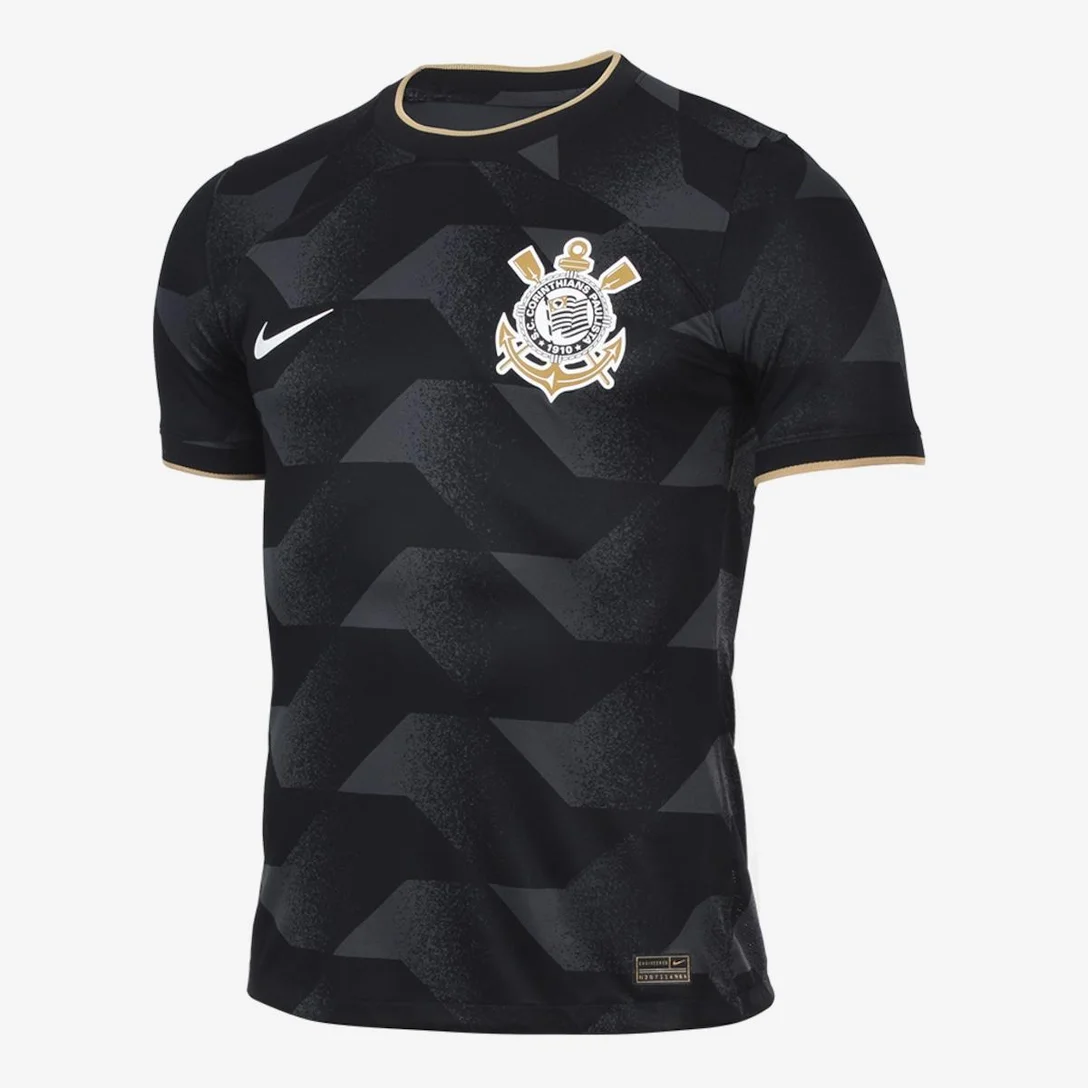 Camisa Corinthians Preta 2022