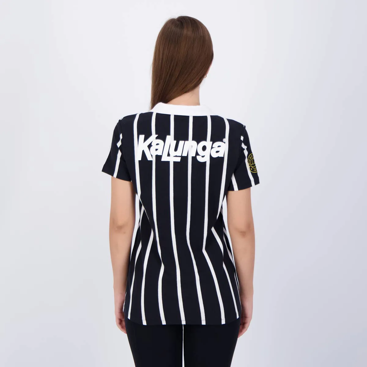 Camisa Corinthians Retrô Kalunga - Feminina