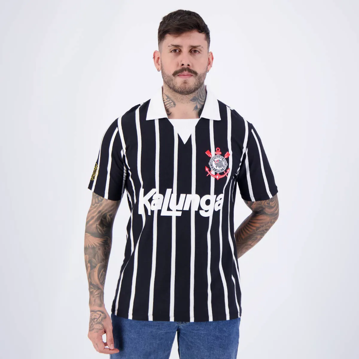 Camisa Corinthians Retrô Kalunga - Masculina 1