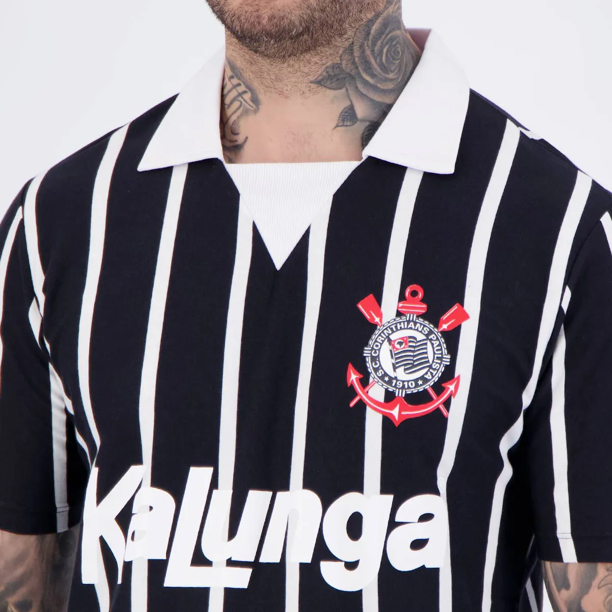 Camisa Corinthians Retrô Kalunga - Masculina 2