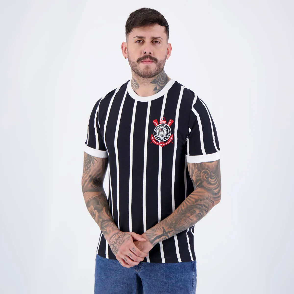 Camisa Retrô Corinthians Listrada