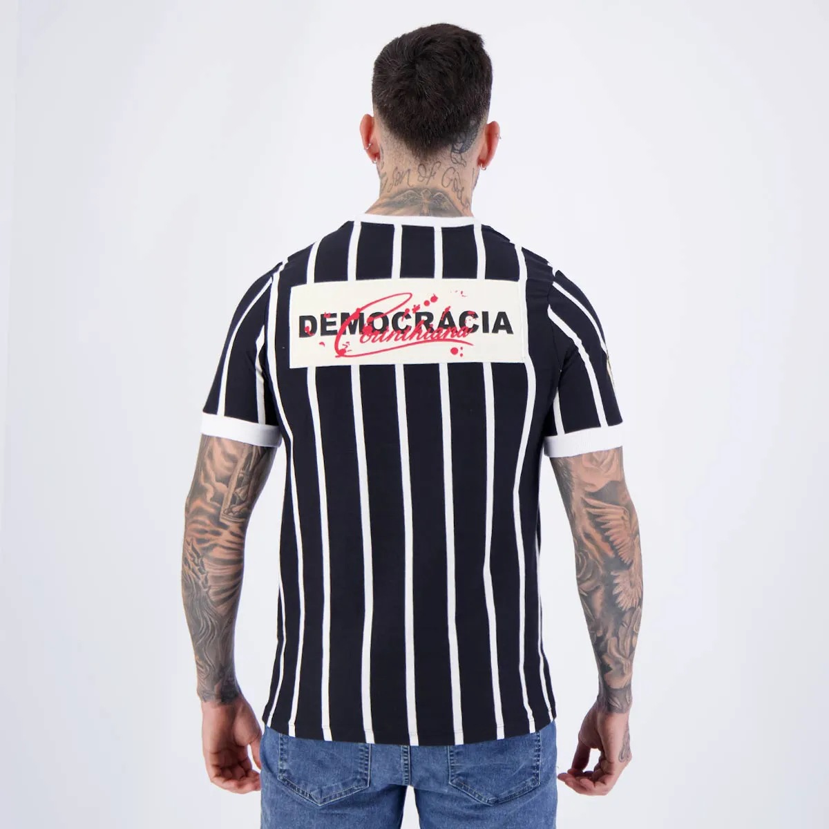 Camisa Retrô Corinthians Listrada