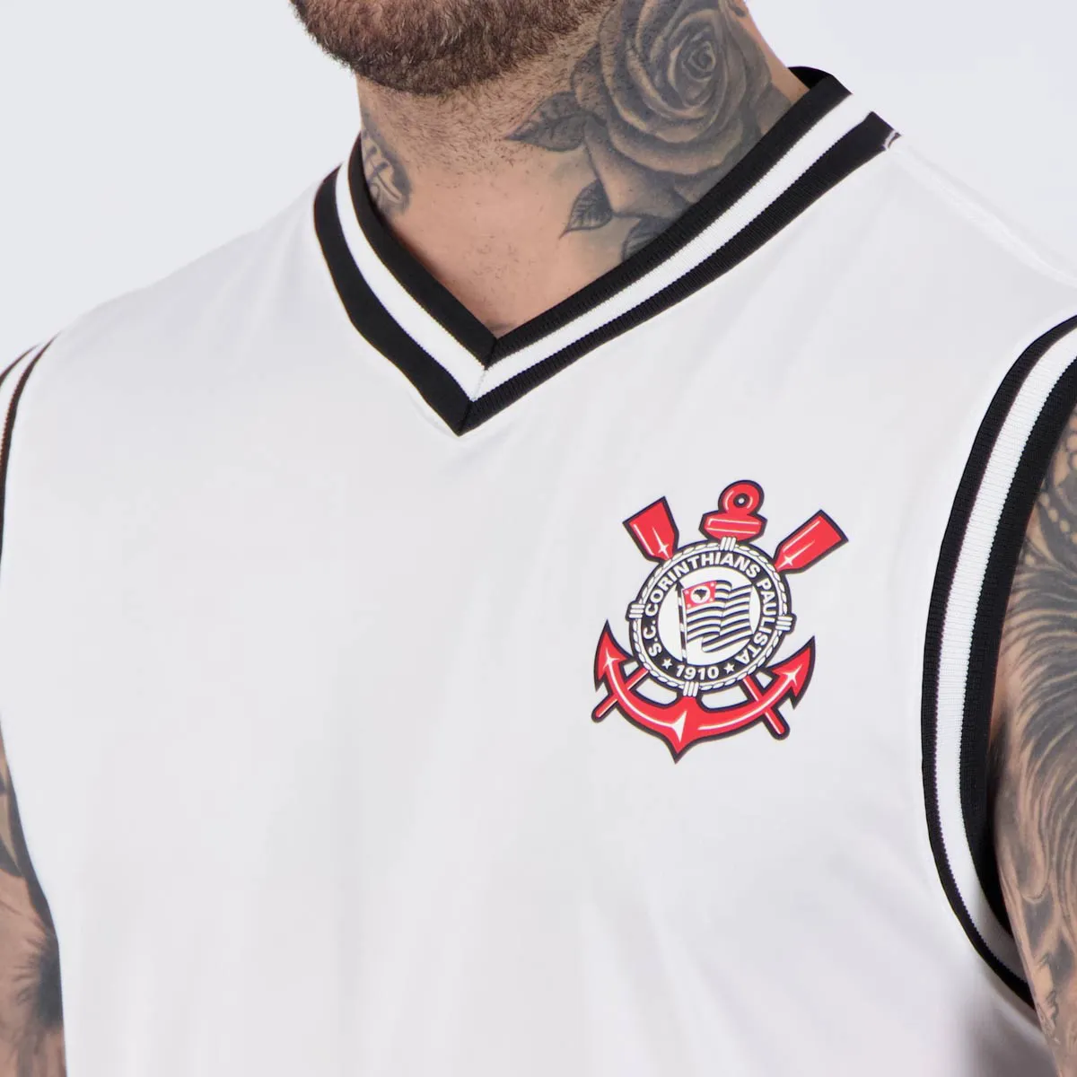 Ragata Corinthians Tradicional Branca